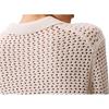 Calvin Klein Comfortable Hollow Soft Casual Solid Color Long Sleeve Sweater Women sweater 44C335G-YAS
