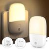 LED Ultra-Thin Foldable Night Light with Light Sensor - Eye Protection & Energy Saving for Bedroom