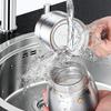 200ML/300ML Portable Transparent Visible Mocha Pot Household Brewing Coffee Pot Stainless Steel Espresso Maker