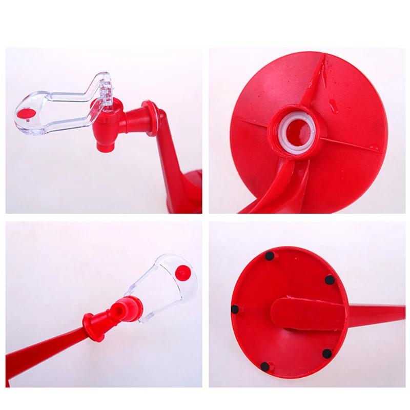 1pc-Creative Manual Pressurized Carbonated Beverage Machine To Drink Portable Cola Drinker Upside Down To Drink Soda Water