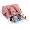 Women's Nylon Tote Bag Multi-interlayer Crossbody Satchel Bag Large Capacity Casual Top Handle Handbags