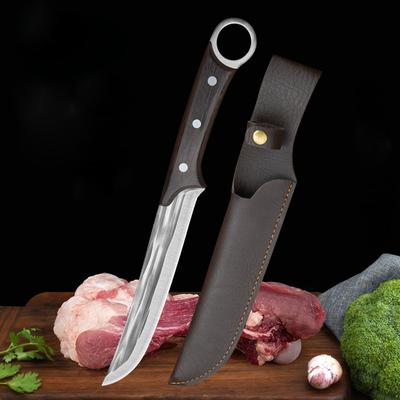 Kitchen Knife Meat Cleaver Forged Boning Knife Butcher Knife Cutting Knife Vegetable Fruit Knife