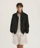 Oatmeal Cafe [Unisex] Cn Washed Windbreaker Jumper - Black