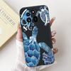 Fashion Painting Phone Case For Nothing Phone (3a) Pro Black Silicone Soft Cover For Nothing Phone3a 3a Pro Cases Bumpers
