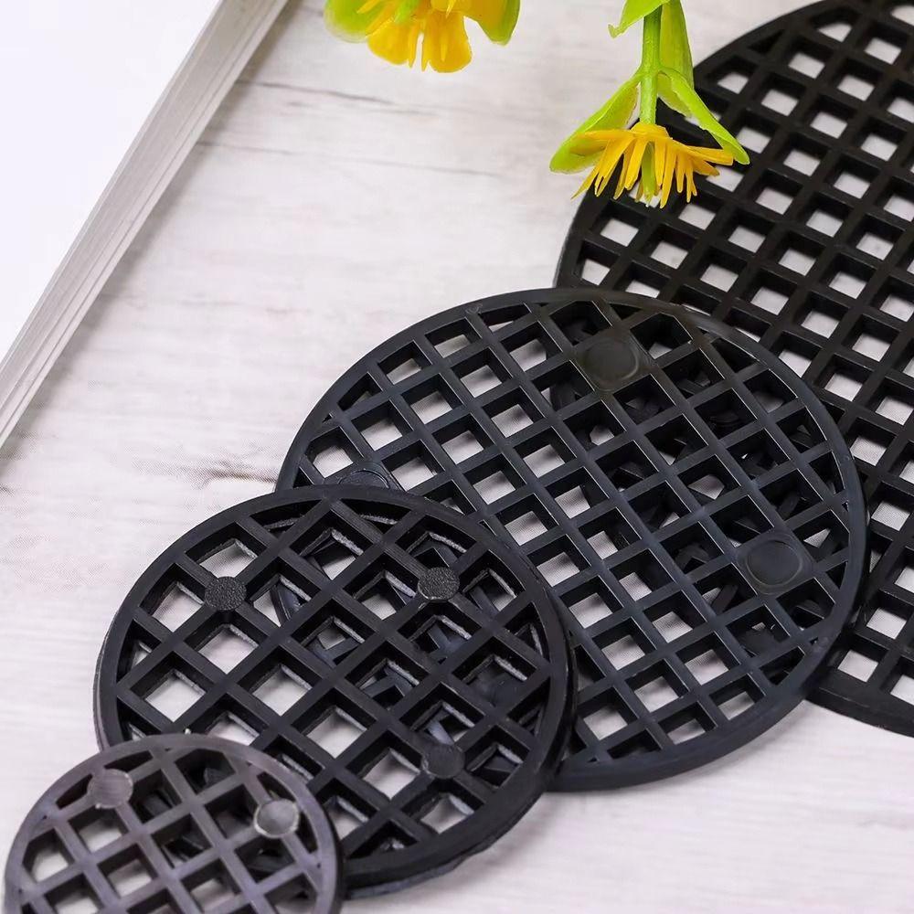 100/200/300Pcs Hole Bonsai Basin Flowerpot Gasket Leak-proof Anti-corrosion Mesh Grid Mat
