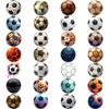 28 Stück Wasserdichte Temporäre Tattoo Aufkleber Kreativität Fußball Wasserdicht Einweg Wasser Transferdruck Aufkleber Fake Tattoo