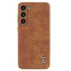 For Samsung Galaxy S23+ Case Crocodile Texture PU+TPU Phone Cover Electroplating