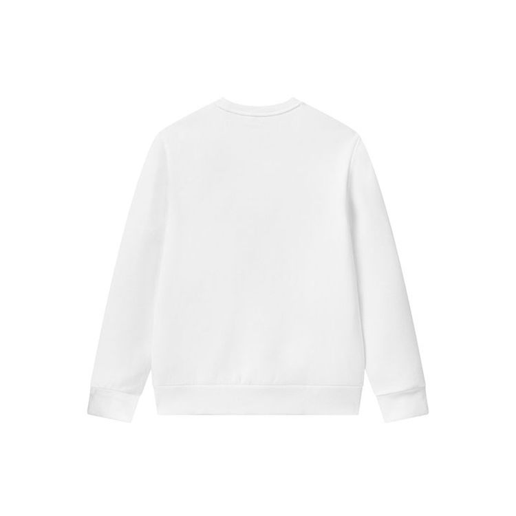 Fila Casual Sports Crew Neck Logo Printed Sweatshirt Men Sweatshirt White F51M118209F-WT