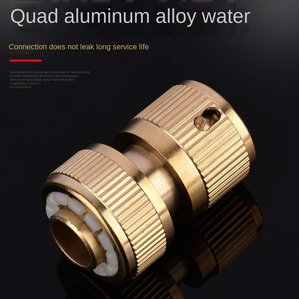 1/2pcs 1/2" Garden Hose Connector Car Washer Quick-release Fitting Water Quick Connector Tube Repair Accessories