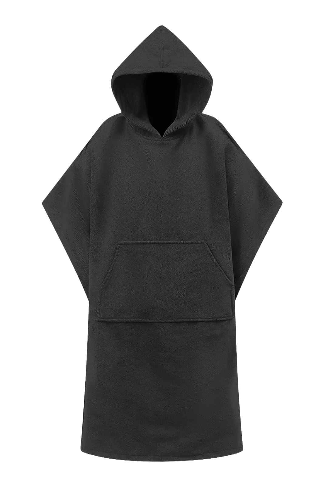 MORGEN SKY Changing Surf Sauna Swimming Changing for After YUYI02 Poncho, Poncho, Poncho, Towel, Towel, Bathrobe, Sauna, Clothes, Quick-Drying, чёрный
