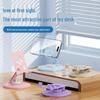 Portable Metal Desktop Tablet & Phone Stand - Rotatable, Foldable for Live Broadcast & Binge-Watching