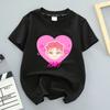 Summer Round Neck 3D Printed Top Fashionable Casual Short Sleeved Children's Boy and Girl Kids Unisex T-shirts