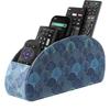 PU Leather Remote Control Holder Modern Universal Desktop Storage Box Multifunctional Multi-Device Remote Control Box