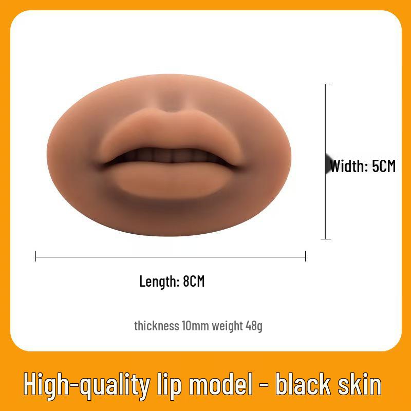 5D Silicone Tattoo Practice Skin for Eyebrows & Lips Template