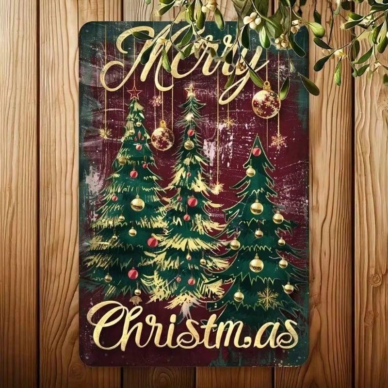 Retro Metal Wall Art Tin Sign Home Decor Living Room 20x30cm