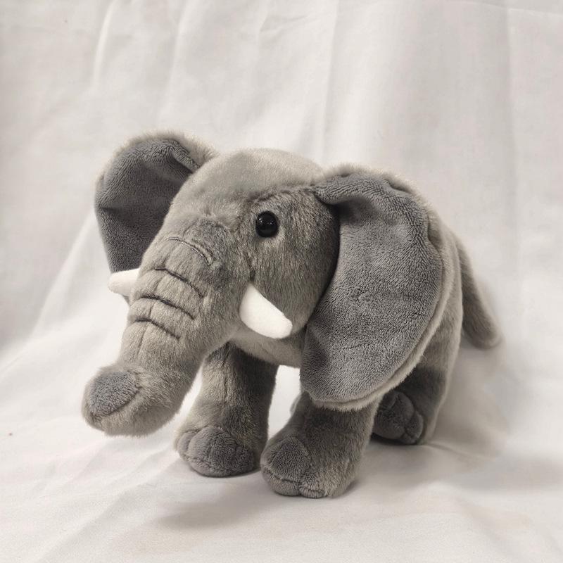 Children s Plush Animal Doll - Soothing Elephant, Zebra, Elk, Giraffe 25 cm