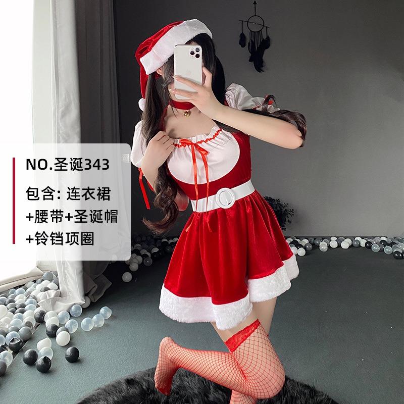

Новая рождественская одежда/милая раздельная рождественская одежда/забавная рождественская одежда Одежда для рождественского выступления 3 average size