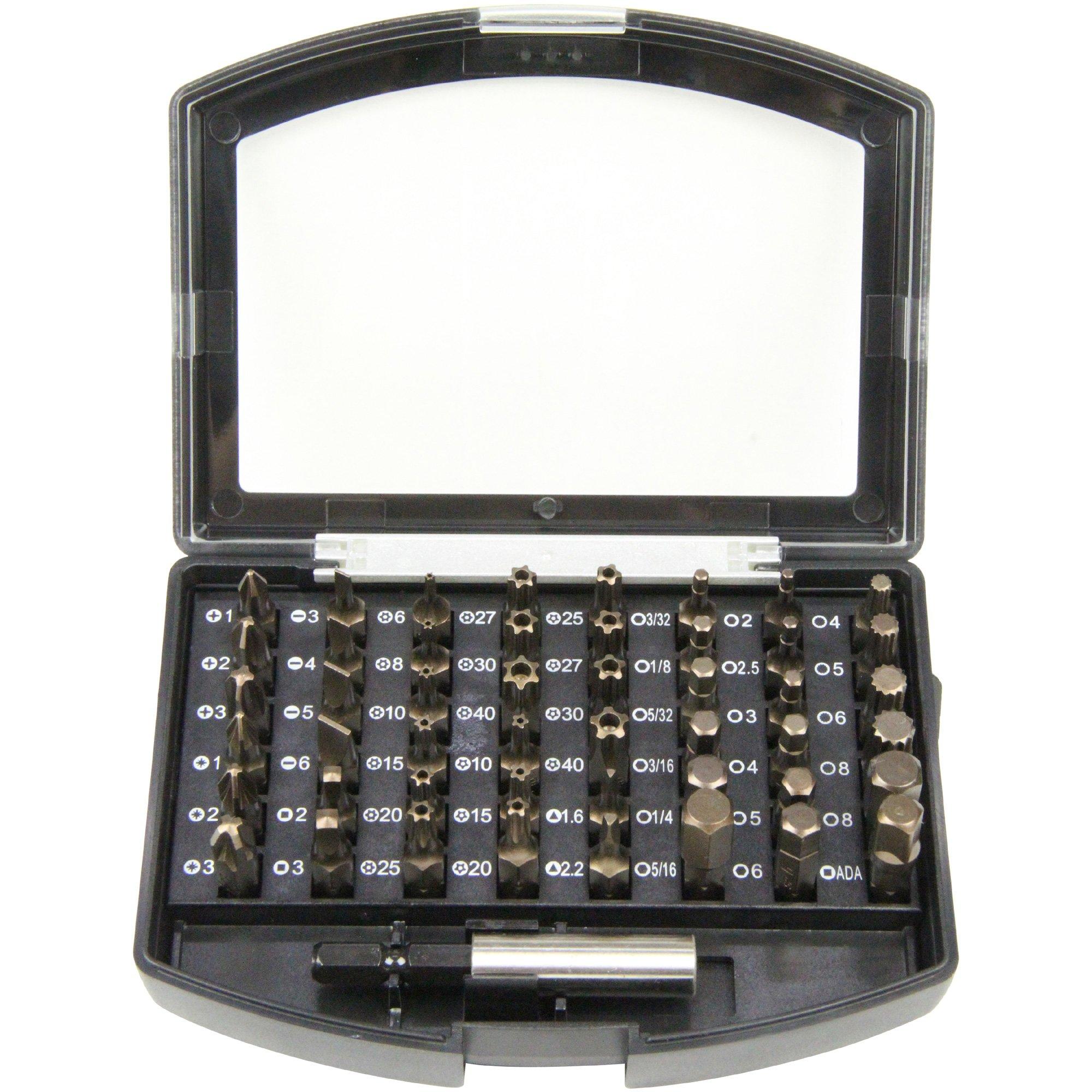 

Набор бит SK11 25 мм с пятилепестковым сверлом 49 шт. SBT2549 (СК11)