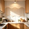 Does Not Hurt Wall Felt Board Vertical Ribbed Texture Photo Wall Sticker  Dormitory Decoration