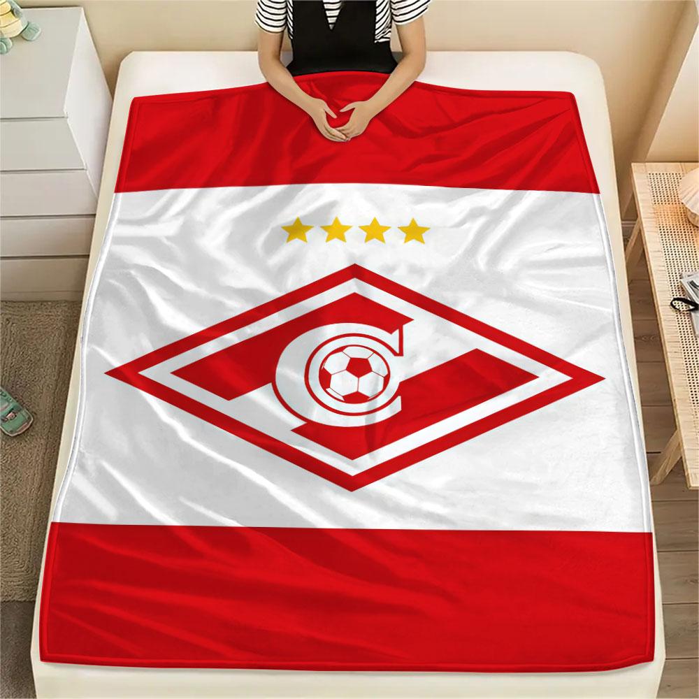 1PC Spartak Moscow Legend Blanket, High quality Comfortable for All Seasons, Home Decor, Warmth and Comfort