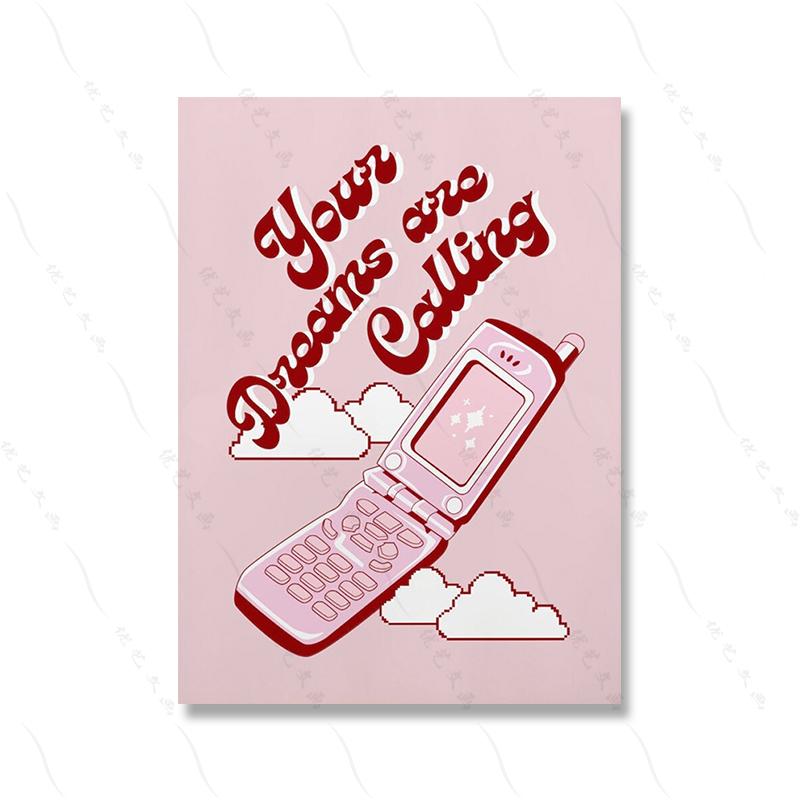 

Красная цитата феминистский минималистичный средний палец леди искусство холст картина принт линия женский абстрактный постер картина комната домашний декор 21x30cm No Framed