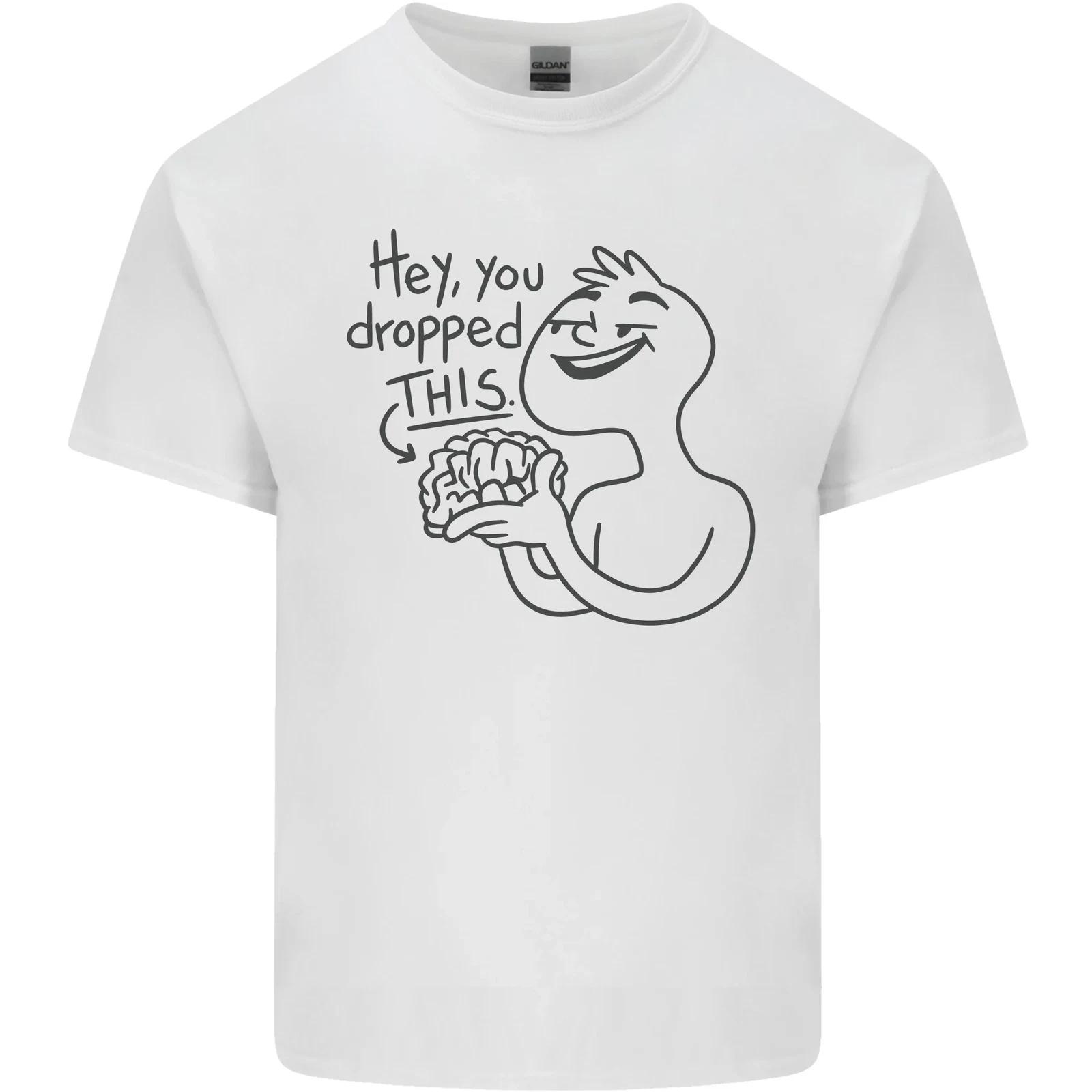 

U Dropped Your Brain Sarcastic Dumb Stupid Kids T-Shirt Childrens 3XL