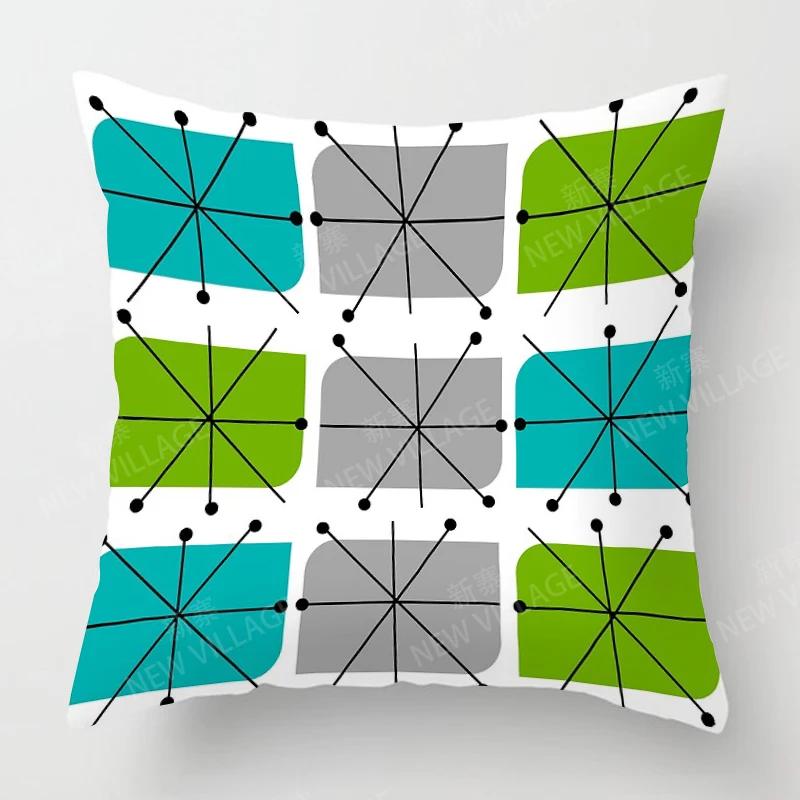 Nordisk höst heminredning höst prydnadskuddfodral soffa Kuddfodral modernt 45x45cm 45*45 50x50 60x60cm 40*40 40x40 geometri 60*60