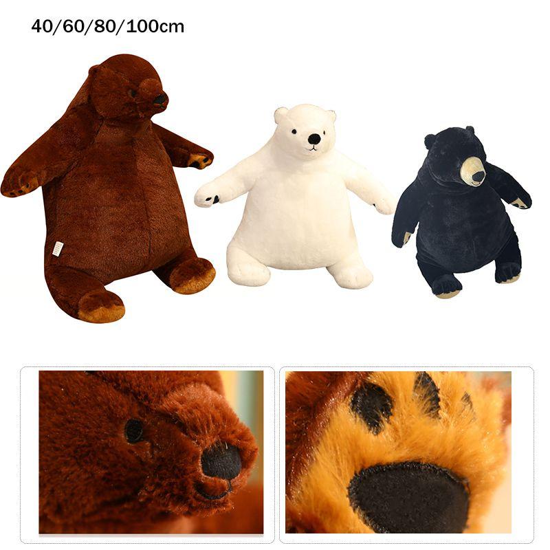 157393in Giant Teddy Bear Cute Simulation Plush Toy Soft Stuffed Doll Kids