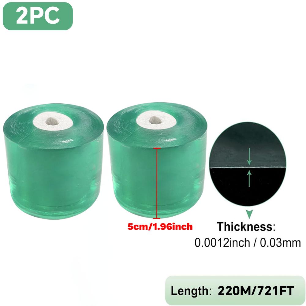Grafting Film Tape PVC Self-adhesive Stretchable Garden Fruit Tree Plants Tomato Graft Seedlings Vine Protector Wrap Parafilm