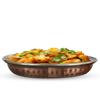 @ Steel Copper Oval Platter For Serveware & Tableware 368 Gm Zr-9098-60%Off