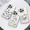 T-PochaI-ccoS Phone Case For Iphone 16 15 11 13 14 Pro Max 7 8 Plus X Xr Xs Max Se2020 12mini Transparent Cover