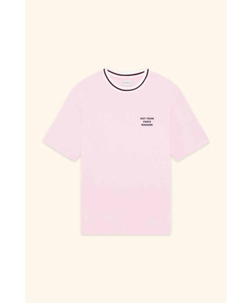 DROLE DE MONSIEUR Sports Slogan T-Shirt D0Tcs26205Pil