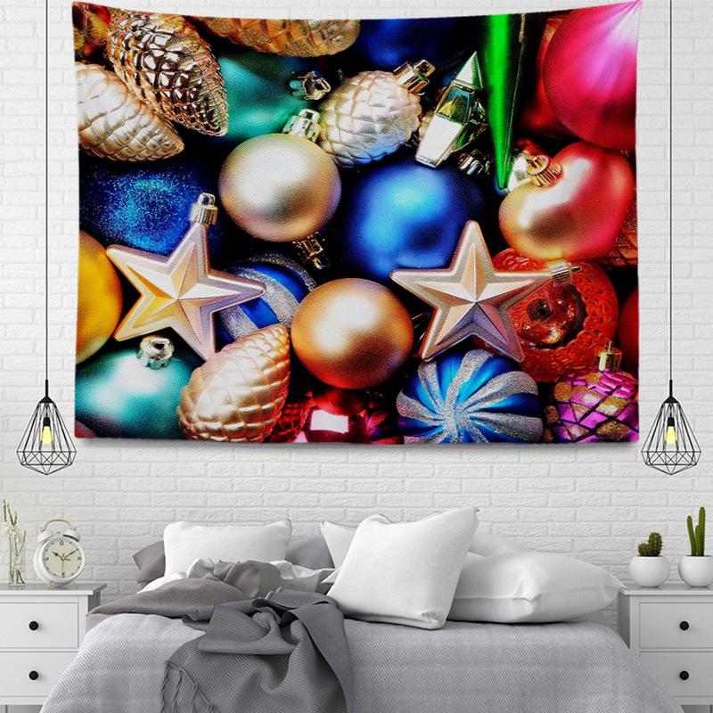 Рождественская серия Подвесной тканевый гобелен 100x75cm — фото 11