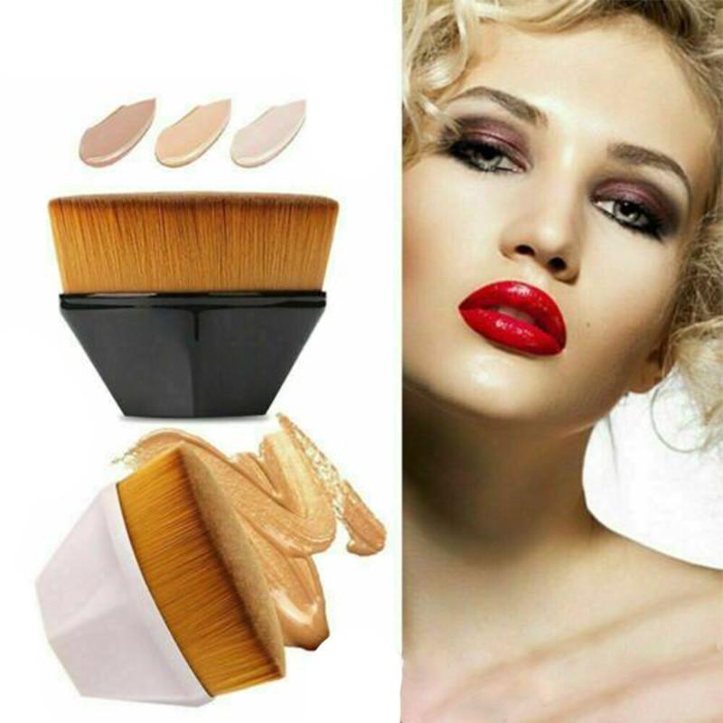 Beauty Tools Flawless Wand Foundation Brush In Blackbrown For Smooth And Even Foundation