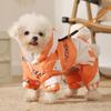 Warm Winter Dog Coat Small Breeds - 4-Legged Thick Cotton Pet Jacket Teddy Poodle Bichon In Fall