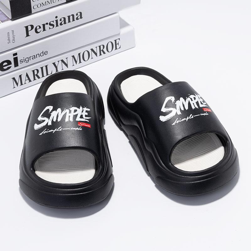 

Большие размеры 40-45 Летние теннисные туфли для мужчин Luxus для мальчиков Пляжные сандалии для женщин Домашние тапочки Мужская обувь Бесплатная доставка 40-41 чёрный