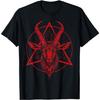 Unisex Baphomet Occult TShirt 100 Cotton Breathable Bold Satanist Symbol Tee Fit Round Neck Casual Shirt Suitable