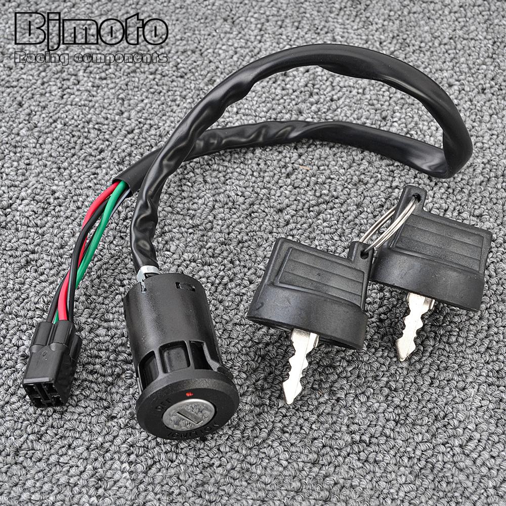 Motorcycle Ignition Switch with Key For Honda TRX450R TRX450ER TRX 450R 450ER 2006-2009/2012-2014 35100-HP1-003