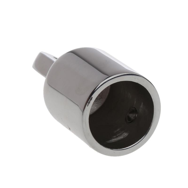 Double screw/Single Screw Stainless Bimini Top Eye End Cap For 20/22/25/30/32mm Pipe Marine Boat Yacht