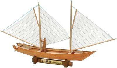Woody Joe Mini Japanese Boat Wooden Model Assembly Kit Utase-bune (Ship)