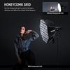 Neewer 65cm Octagonal Softbox, Bowens Mount, Quick Setup, Foldable, with Diffuser/Grid/Bag, Compatible with Parabolic Softboxes: Aputure 120d, Godox S