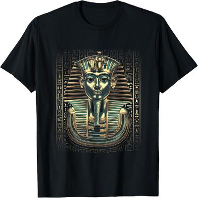 Ancient Egypt Golden Mask King Tutankhamun T-Shirt(1)