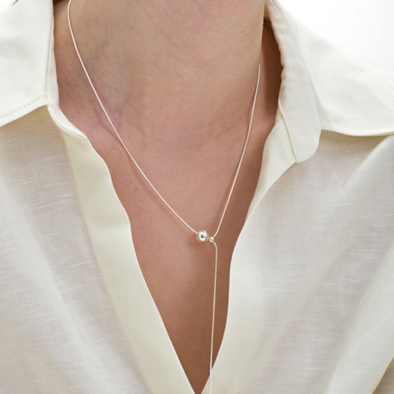 MONDAY EDITION Drop Necklace