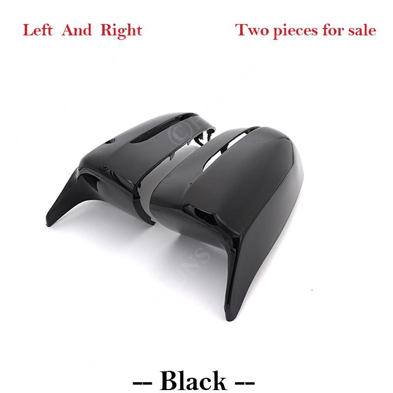 

Для BMW 5 7 серии G30 G38 G11 G12 Автомобильная крышка зеркала заднего вида с боковым крылом, черный узор из углеродного волокна, автомобильные аксессуары 2017 2018 Black left-right