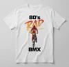 RAD Cru Jones 80s BMX Movie Racing Retro Tribute Memorial Graphic Tee Shirt W