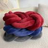 1pc Knotted Throw Pillow, Sofa Backrest Cushion Pillows, Decorative Knotted Pillows, for Bed Sofa Bedroom Home Decor