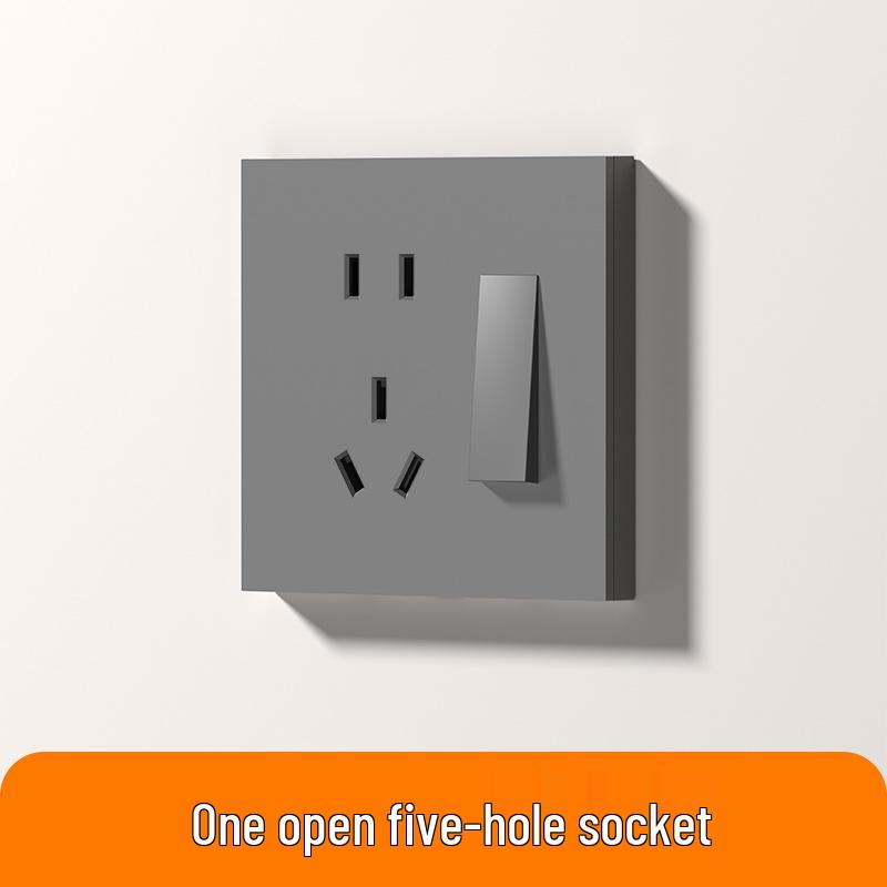 Mijia App-Connected Single Live Wire Smart Switch Panel with Voice Control