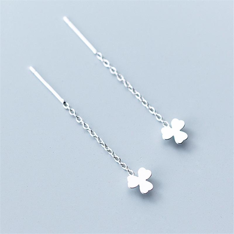 LATS 2022 Boucles d'oreilles pendantes à pompons longs à fil, barrette arquée brillante coréenne vintage, pour femmes, mode géométrique, zircon, pendantes