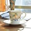 Japanese Children's Gaiwan Tea Set: Bird Bone China Cup, Chopsticks, and Spoon