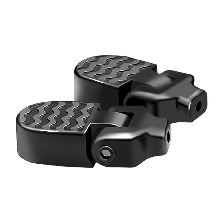 1 Pair Bicycles Rear Pedals, Bicycles Footrest Nonslip Folding Bikes Pegs for Folding Mountain Bikes Folding Bicycles 1 чёрный